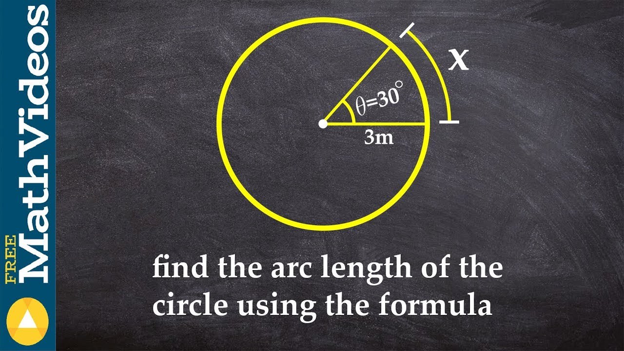 How to find an arc length of a store circle